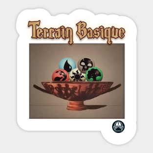 T-Shirt Terrain Basique Sticker